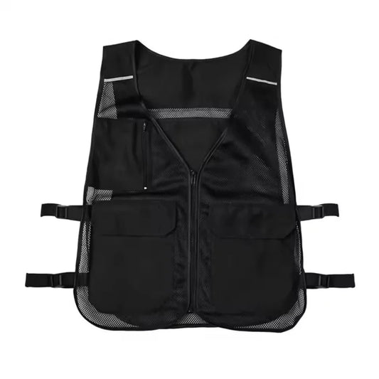 Iced Cooling Vest with 8 Ice Packs. Waterproof Adjustable Outdoor Work Vest Multifunctional Convenient Outdoor Running Vest