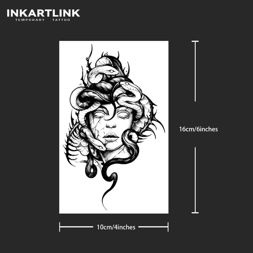 Semi Permanent (Real-Ink) Mythological Art Tattoos