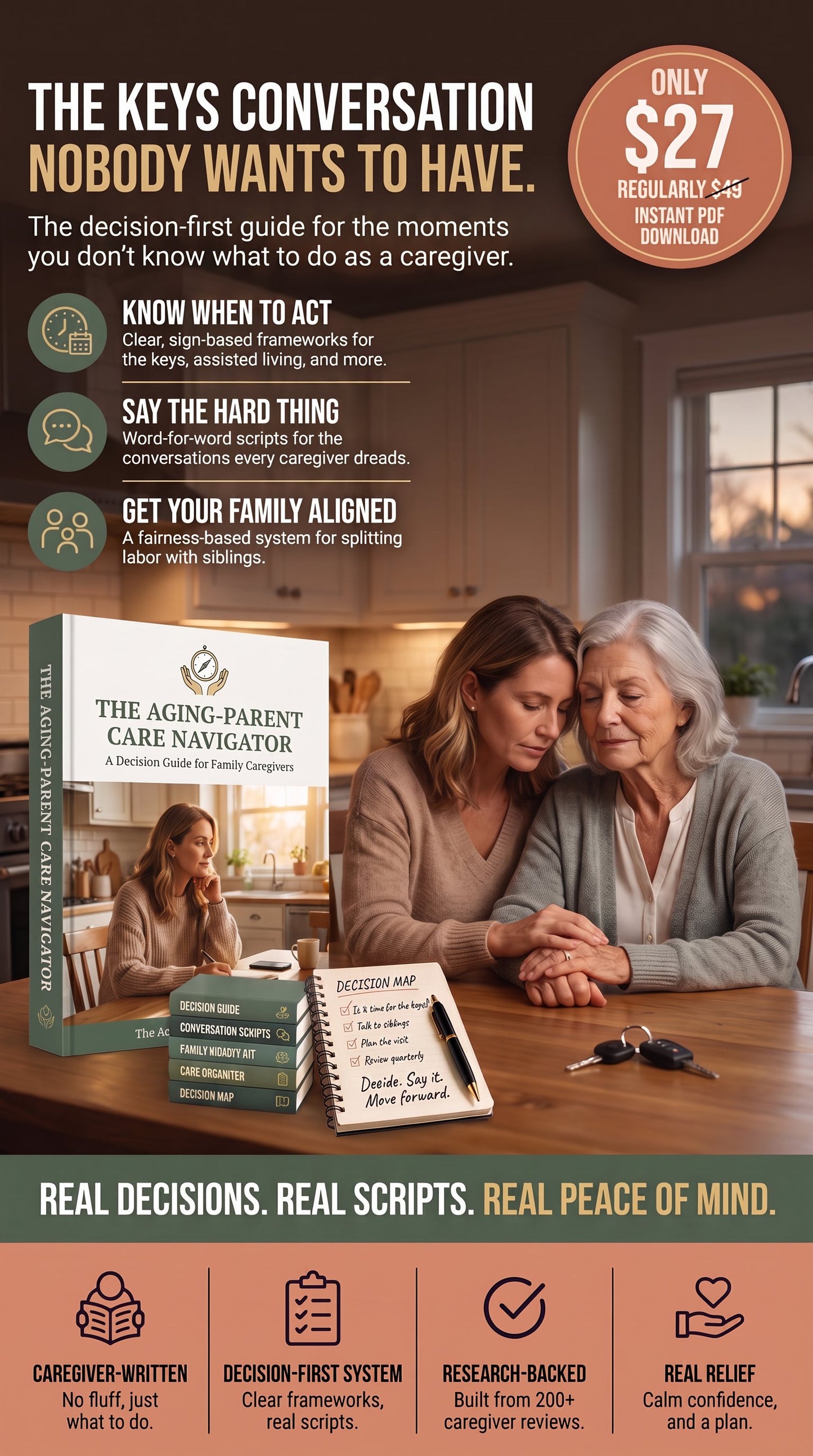 The Aging-Parent Care Navigator: Decision Guide for Family Caregivers