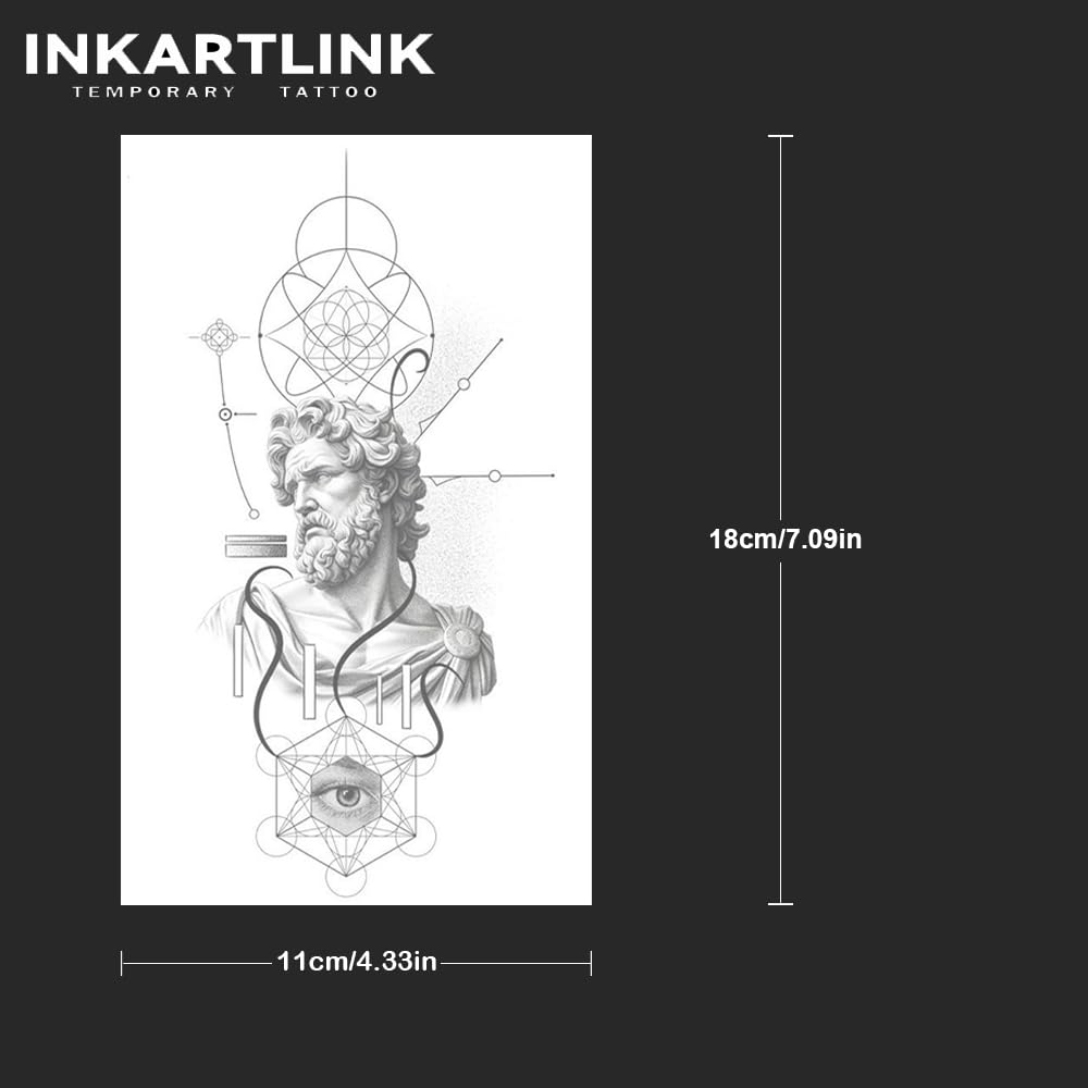 Semi Permanent (Real-Ink) Mythological Art Tattoos